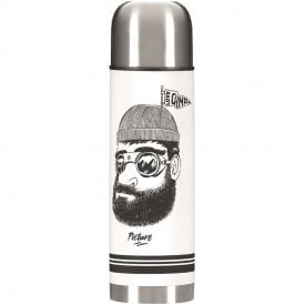 Термос Picture Organic Campei 0.5 л Черный-Белый