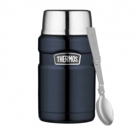 Термос для еды Thermos с ложкой 710 мл Темно-синий (1099-173052)