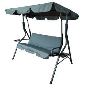 Садовые качели Garden Line VIP 170х110х153 см Антрацит