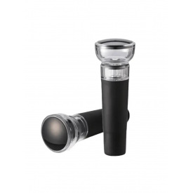 Набор многоразовых пробок для вина Cork 2 шт Чорний (H051392-2)