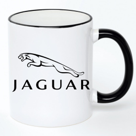Чашка No Brand Jaguar 330 мл Белый (chaska-ab-10-31)