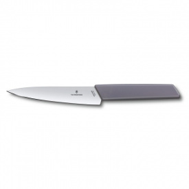 Кухонный нож универсальный Victorinox Swiss Modern Kitchen 15 см Сиреневый (6.9016.1521B)