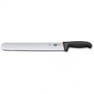 Кухонный нож Victorinox Dual Grip Slicing 30 см Черно-красный (5.4723.30D)