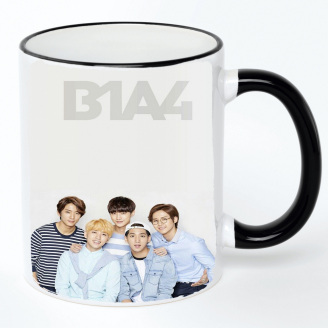 Чашка No Brand b1a4 k pop 330 мл Разноцветный (chaskpop-6)