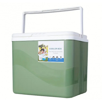 Термосумка холодильник BackPack Cooler Bags 6 л 25х23.5х18.5 см Зеленый