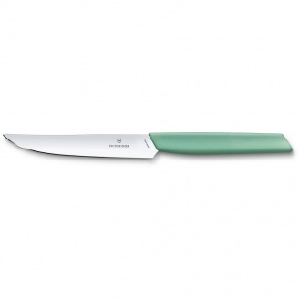 Кухонный нож для стейка Victorinox Swiss Modern Steak 12 см Мятный (6.9006.1241)