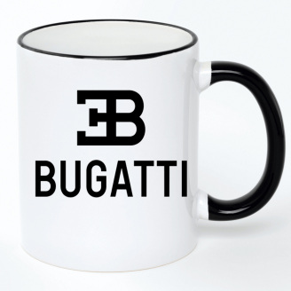 Чашка No Brand Bugatti 330 мл Белый (chaska-ab-10-36)