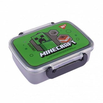 Контейнер YES Minecraft Creeper 420 мл Разноцветный (708362)