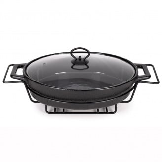 Мармит Kamille 43x26.5x12 см 3.5 л Черный (KM 6430)