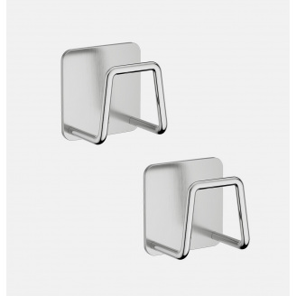 Крючок для кухни из нержавеющей стали держатель ANbeauty 2 шт Silver (AN0103391)