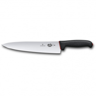 Кухонный нож Victorinox Dual Grip Chef's 25 см Черно-красный (5.2003.25D)