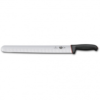 Кухонный нож Victorinox Dual Grip Slicing 36 см Черно-красный (5.4723.36D)