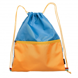 Многофункциональный рюкзак мешок с карманом VS Thermal Eco Bag Радуга