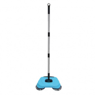 Вращающийся веник-щетка Sweep Drag All-In-One 120 см Blue
