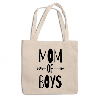 Эко-сумка шоппер с принтом 