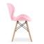 Кресло LEOBERT Lago 73х47 см Pink Тернополь