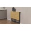 Стол раскладной Морис 900 Ferrum-decor 75x90x50 см Черно-бежевый (MORI906) Ивано-Франковск