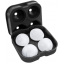 Форма для льда силиконовая Ice Шар 4 ячейки 12х12х4,5 см Черный (C051354) Дніпро