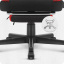 Компьютерное кресло CABRO C504 Black-Red (5907196010255) Киев