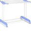 Универсальная складная сушилка для белья OPT-TOP 3 Tiers Garment rack белая (1756374679) Херсон
