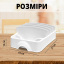 Органайзер для крышек No Brand 12х27х19 см Белый (ORKRSK-WHT-0373) Киев