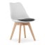 Кресло LEOBERT Mark 47х81.5 см White-Black Черкассы