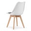 Кресло LEOBERT Mark 47х81.5 см White-Black Черкассы