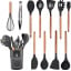 Набор кухонных принадлежностей Kitchenware Set 12 шт Черный (hub_ic3zk5) Київ