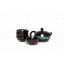 Набор для чайной церемонии No Brand YBCJ-648 5 предметов Brown Blue (13311-83126) Херсон