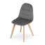 Кресло Jumi Colin 81.5х44 см Grey Дрогобыч