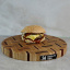 Доска разделочная торцевая круглая Gorillas BBQ DS26 30 см Светло-коричневый (5226) Запорожье