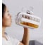 Портативная силиконовая форма для льда OPT-TOP ICE Cube Tray бутылка 2в1 на 17 шариков Белый (2104618556) Чернівці