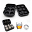 Форма для льда силиконовая Ice Шар 6 ячеек 18,5x12,5x4,6 см Черный (C051355) Луцк