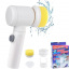 Электрическая аккумуляторная щетка для уборки 5 в 1 Magic Brush (2091116713) Виноградів