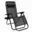 Шезлонг Jumi Relax Black до 130 кг Черный Київ