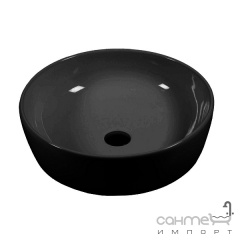 Раковина на столешницу CeraStyle One 46 ОР0002949 черный матовый Кропива