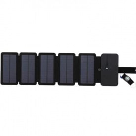 Зарядное устройство на солнечных батареях No Brand Kernuap SunPower 10 Вт Черный (1531625758)