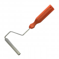 Лопатевий валик для епоксидної та поліефірної смоли 100×15 мм Paddle Roller Aluminium Кропива