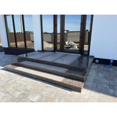 Сходи з коричневого граніту Дідковичі Шепетівка