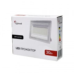 Прожектор светодиодный Lightwell LW-FL-W-30 30 W (295916) Городок