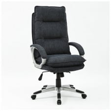 Комп'ютерне крісло керівника Texas AMF тканинне поворотне з підлокітниками дуже м'яке зручне для дому