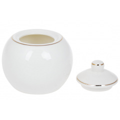 Цукорниця порцелянова Ніжність 400 мл із золотим кантом BonaDi 993-405 Свеса