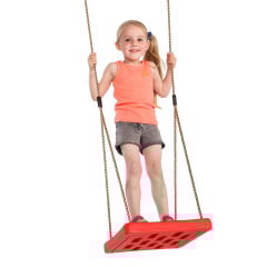 Качели квадратные Toy Options Foot для качания на ногах 35.7х35.5х4 см Красный IG236096 Васильевка