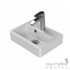 Прямоугольная подвесная раковина CeraStyle Mini 28x37 АР000040732 белая Охтирка