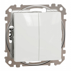 Выключатель Schneider Electric Sedna Design 2кл. белый (SDD111105) Бориспіль