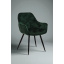 Комплект обідніх стільців Аріс М-65 (2 шт.) з підлокітниками, велюр Смарагд/чорний, для кухні, їдальні 860×580×590 мм Кропивницький