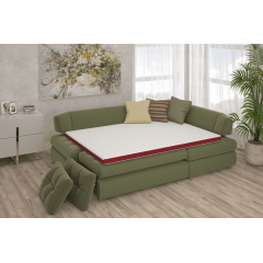 Матрац топпер Flip Granat cocos/Гранат кокос, Розмір матрацу (ШхД) 150x190 Дубно