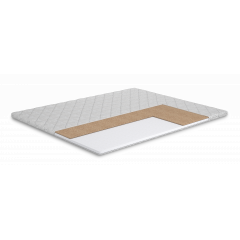 Матрац топпер Topper-futon 1 cocos/Топер-футон 1 кокос жакард, Розмір матрацу (ШхД) 135x180 Краматорськ