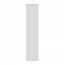 Дизайнерський радіатор Ideale Vittoria 1800×408 вертикальний, білий матовий