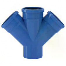 Хрестовина Valsir Triplus Ø110/110/110 45° (VS0650655)